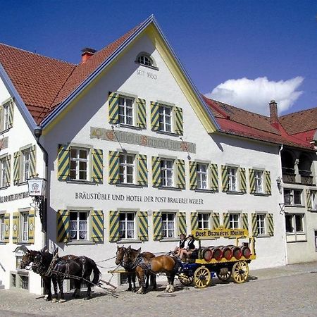 Braustueble Und Hotel Zur Post Weiler-Simmerberg Eksteriør billede