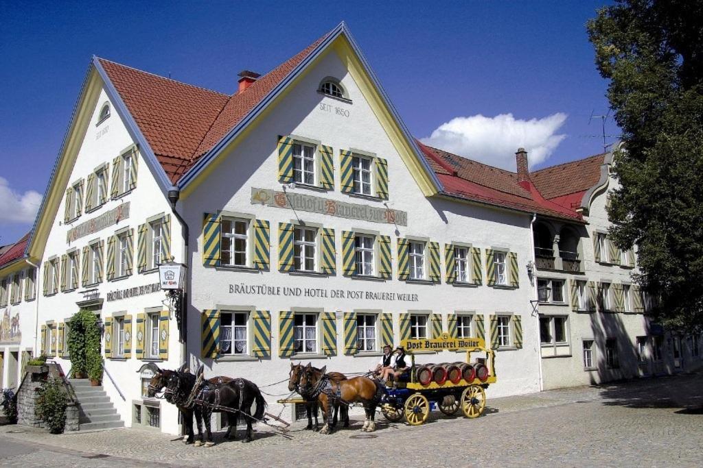Braustueble Und Hotel Zur Post Weiler-Simmerberg Eksteriør billede